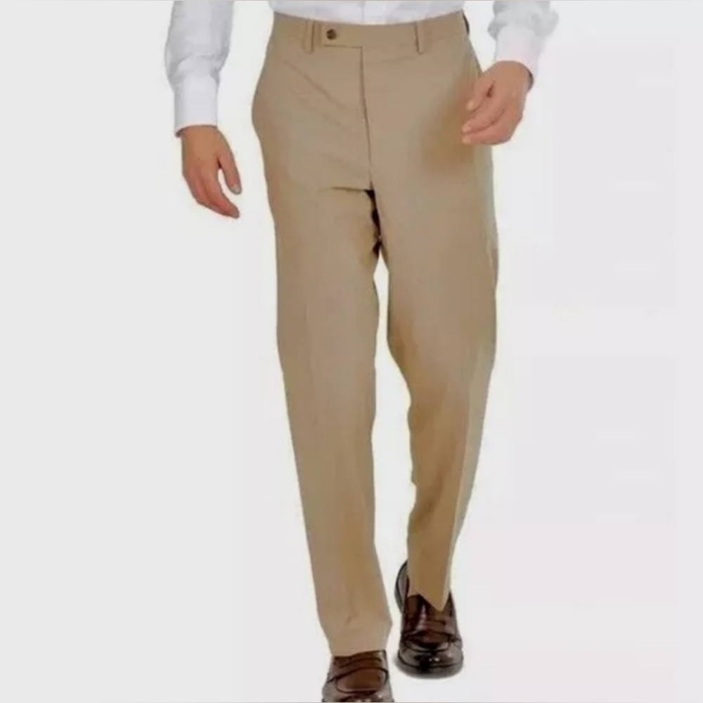 Lauren Ralph Lauren Men's Classic Fit Ultra FlexFlat Front Dress Pants 40Wx34L